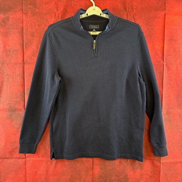Club Room Other - CLUB ROOM MEN'S QUARTER-ZIP PULLOVER SWEATER DARK BLUE SIZE XL